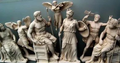 Dioses griegos y sus equivalentes romanos